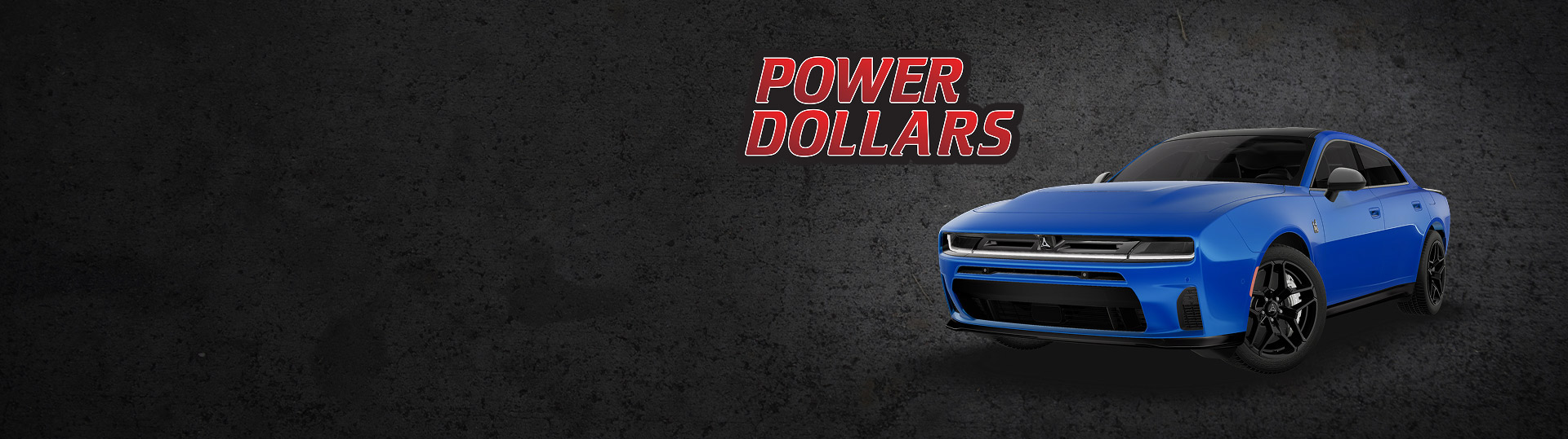 Un Redeye Charger 2026 de 4 puertas Scat Pack Plus con techo negro. Evento de ventas Power Dollars.​​​​​​​